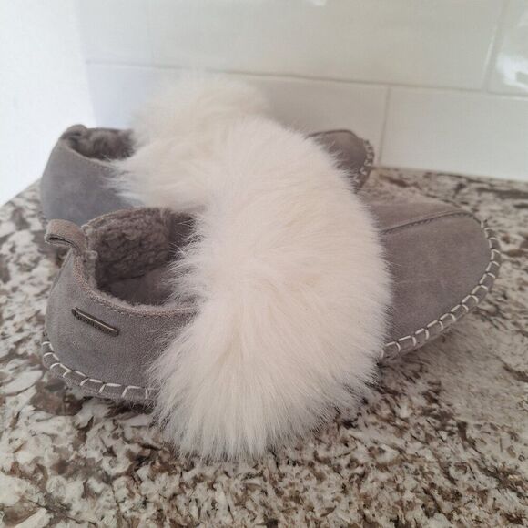 Bearpaw kimbertree suede slipper size 7 US - Picture 2 of 9